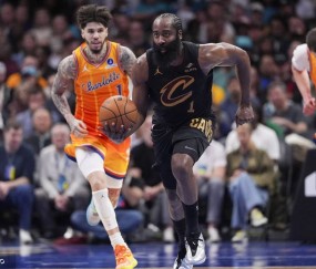 米切尔32分阿伦26+14哈登18+8 骑士擒黄蜂7连胜