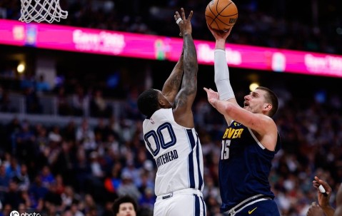 约基奇14+15+10默里26分 掘金大胜灰熊10连胜